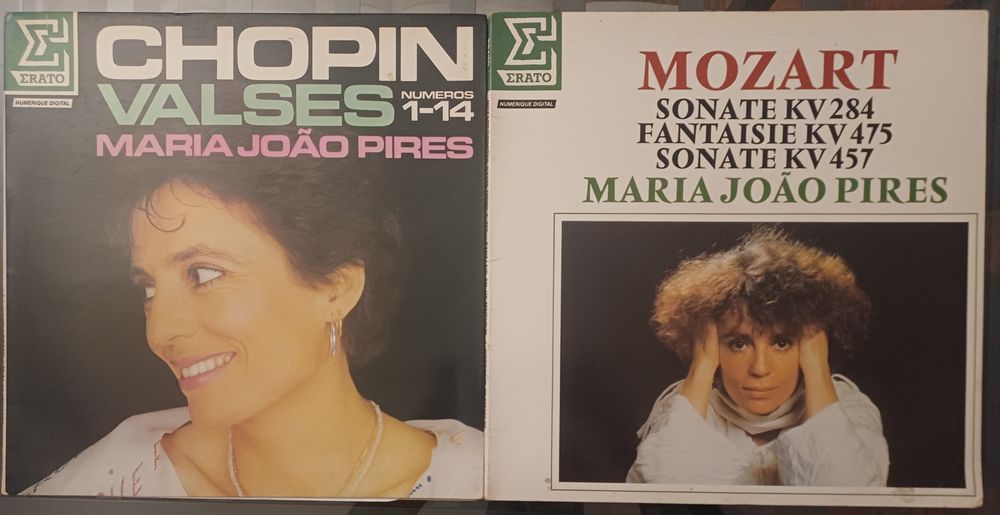 2 discos vinil Maria João Pires