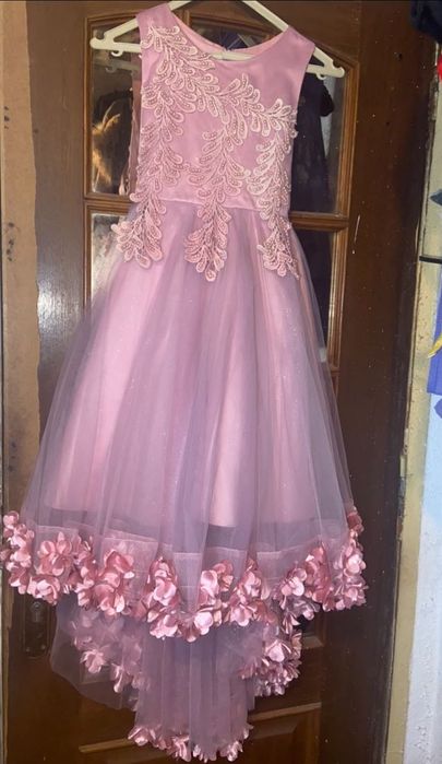 Vestido de cerimónia de batismo (criança) menina