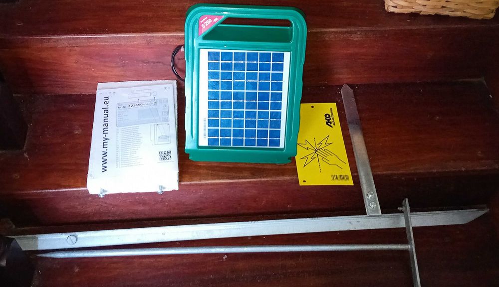 Cerca eléctrica fotovoltaica Solar Power S250 AKO