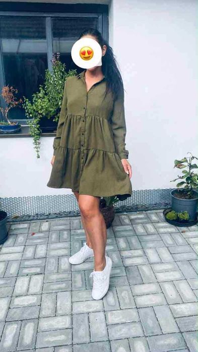 Sukienka  roz s/m khaki