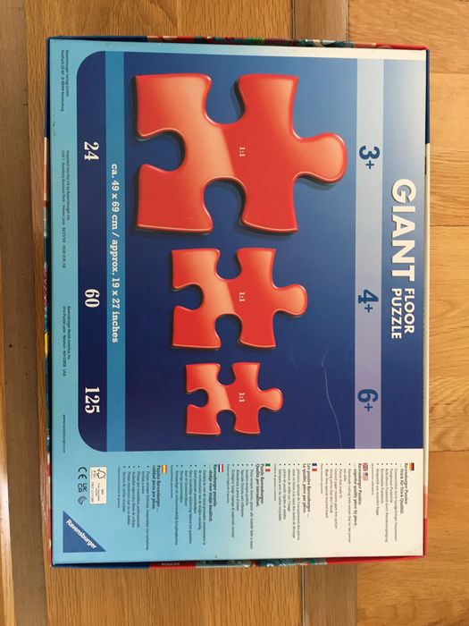 Puzzles Ravensburger 4+ e 5+