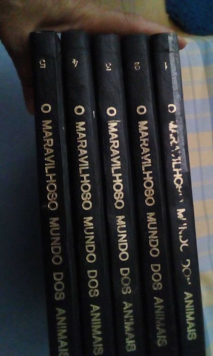 Livros O Maravilhoso Mundo dos Animais  ( 5 Livros )