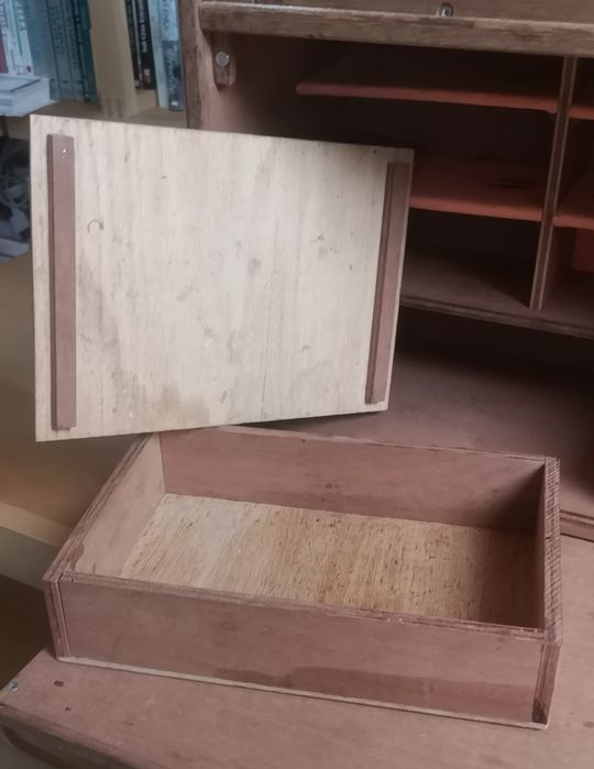 Caixa de madeira para carros slot