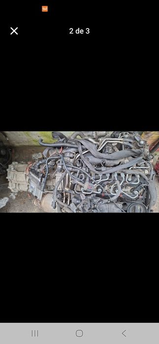 Motor completo com caixa de velocidades