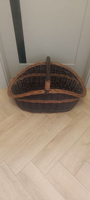 Kosz wiklinowy ozdobny