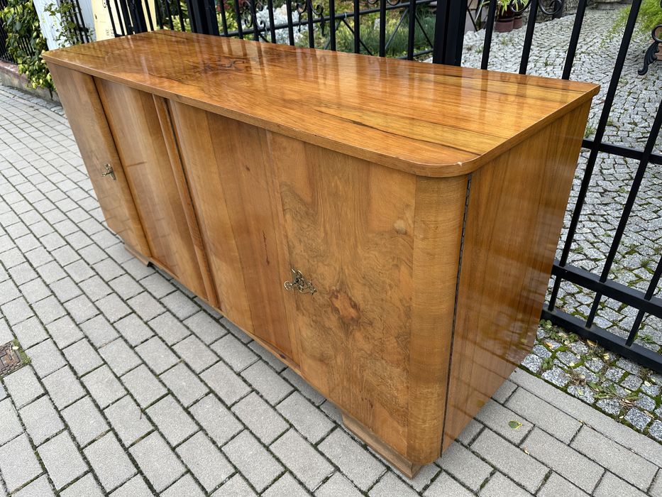 Intarsjowana Komoda Art Deco