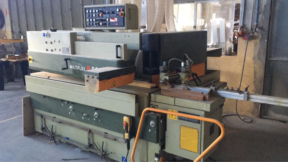 Centro de trabalho SCM Multiflex para janelas em madeira