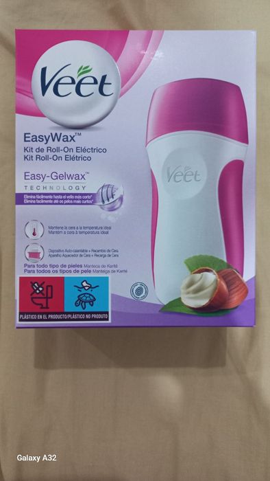 Depiladora cera quente veet