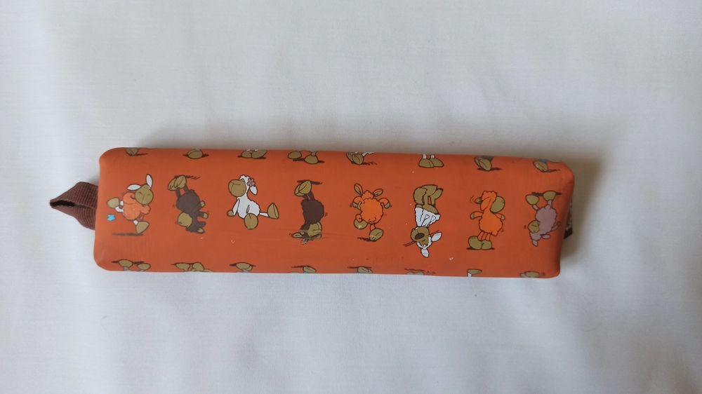 Porta lápis/estojo laranja NICI