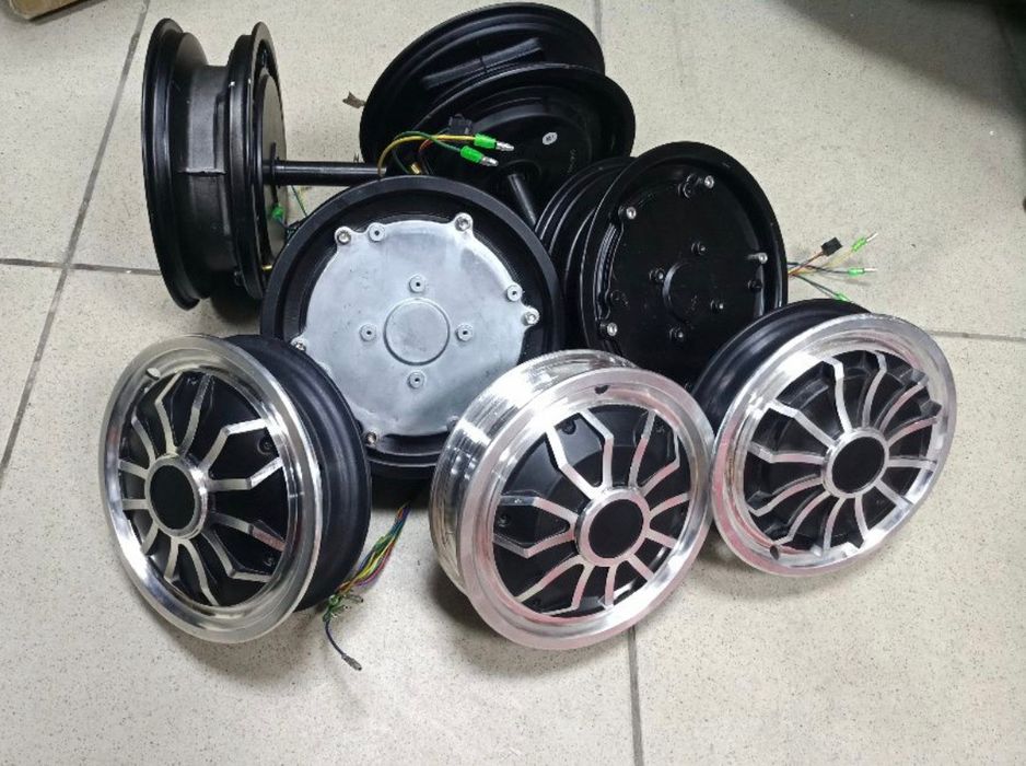 Мотор-колеса 6.5–10.5 дюймов 200–1500Вт Ninebot новые и б/у