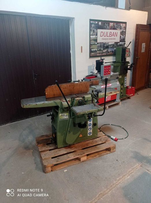 Wieloczynnościowe 5w1 grubościówka, wyrówniarka,pilarka,frezarka