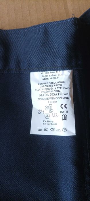 Ubranie robocze bluza-spodnie