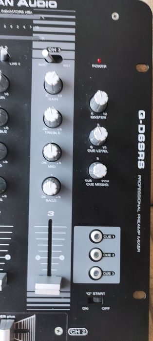 Мікшер, микшерный пульт, пульт, dj пульт, American audio q-d6srs
