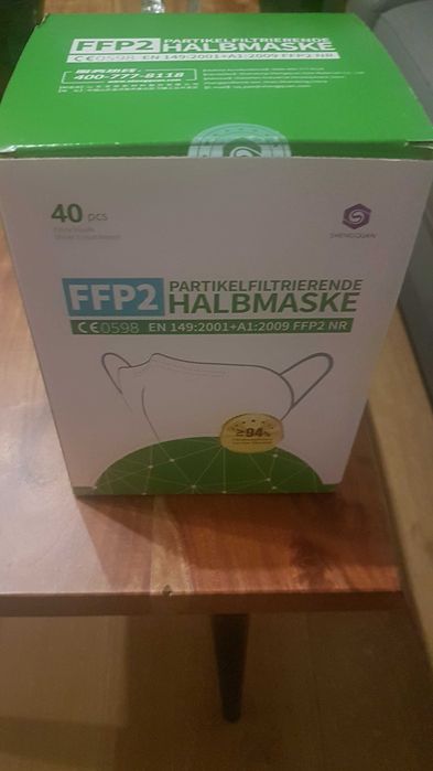 maseczki shengquan ffp2 40 sztuk