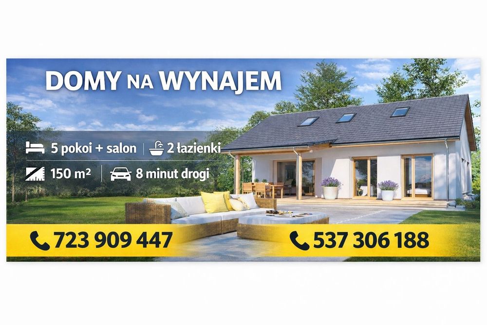 Dom na wynajem  / dom do wynajęcia