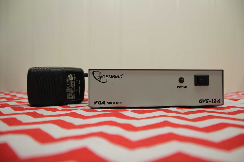 Gembird Video Splitter VGA 4 Monitory (GVS124)
