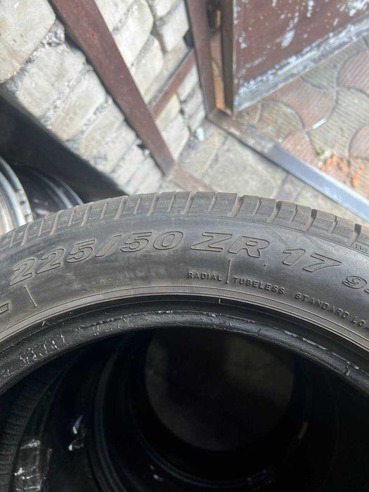 Шины 225/50 R17 Pirelli б/у лето 4.5мм Комплект L6