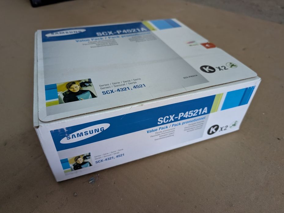 Toner Samsung original pack 2 scx-p4521a selado