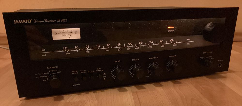 Amplituner Wzmacniacz JAMATO JR-5072 /// SPRAWNY, świetne brzmienie