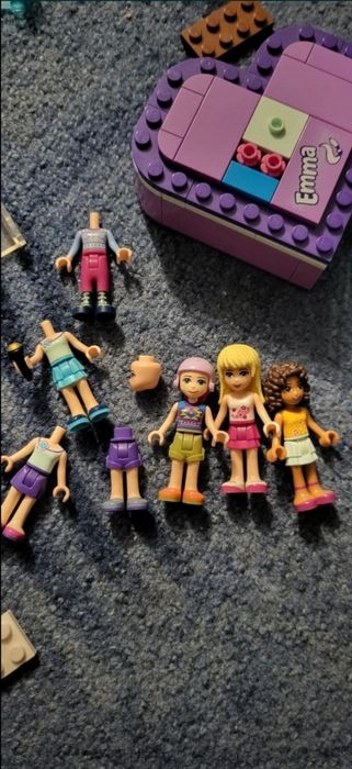 Zestaw mieszany lego friends stajnia