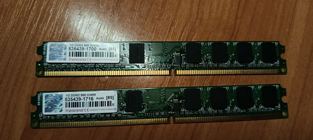 Оперативная память Transcend DDR2 800 MHz
