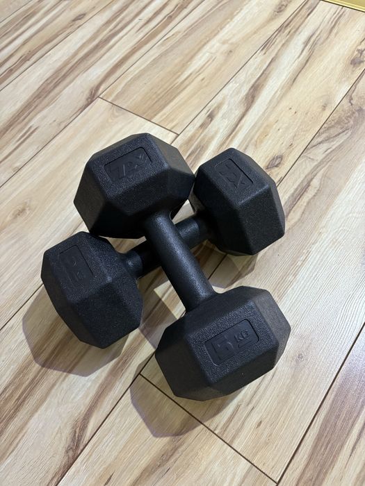 Nowe Hantle 2x5kg Siłownia