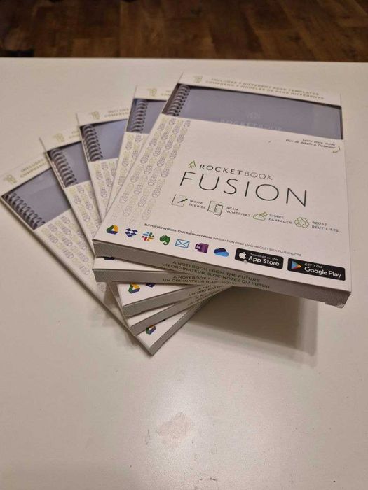 Багаторазовий розумний блокнот Rocketbook Fusion A5 (Новий)
