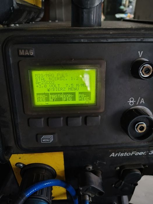 Migomat tig spawarka półautomat esab aristo u 5000i  chłodzony cieczą