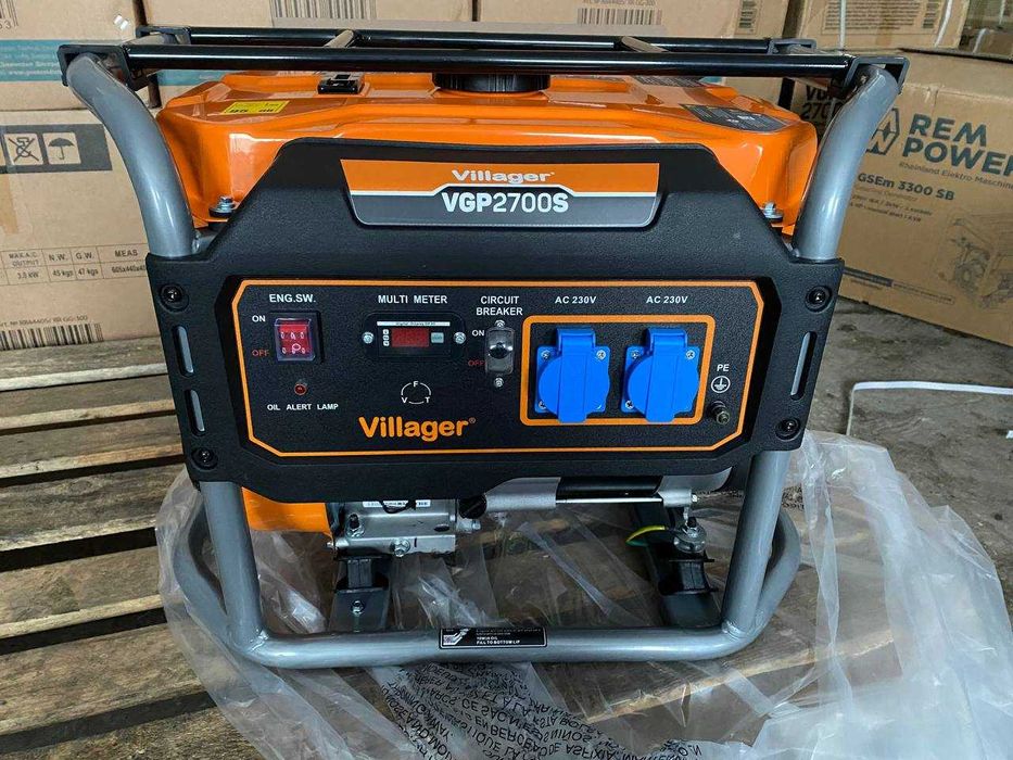 Бензиновий генератор Villager VGP 2700S, 2квт. В НАЯВНОСТІ!