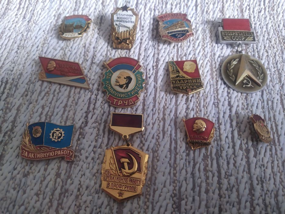 Колекційні, вінтажні значки радянського періоду