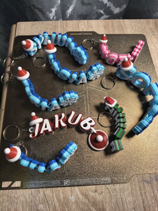 Imiona 3D personalizowane, na zamówienie