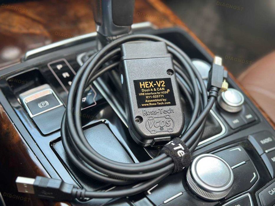 НОВИЙ‼️ ВАСЯ ДИАГНОСТ 24.7 ‼️ автосканер Vag Com VCDS HEX V2 vcds