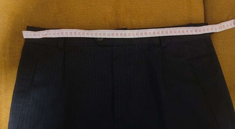 Garnitur męski z kamizelką