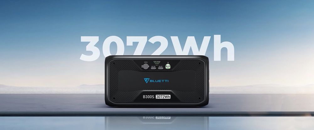 Додатковий акумулятор для мобільної електростанції Bluetti B300,B300S. 3072 Вт*год
