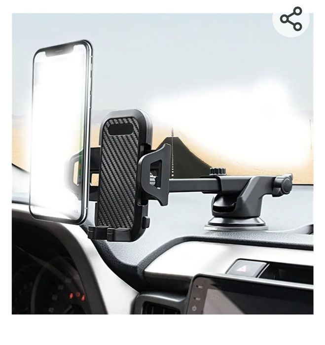 Uchwyt na telefon samochodowy z przyssawką