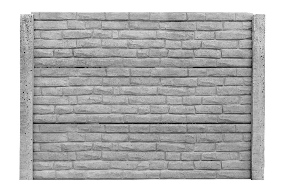 Ogrodzenie betonowe, ogrodzenia betonowe, płot betonowy H150