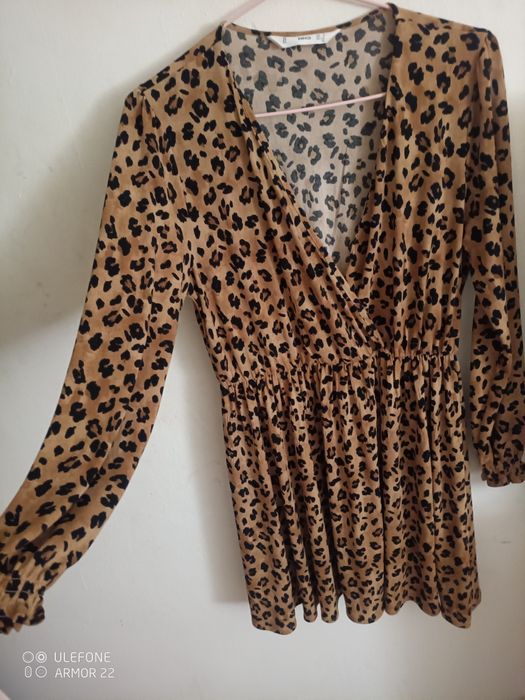 vestido tigresa, muito elegante