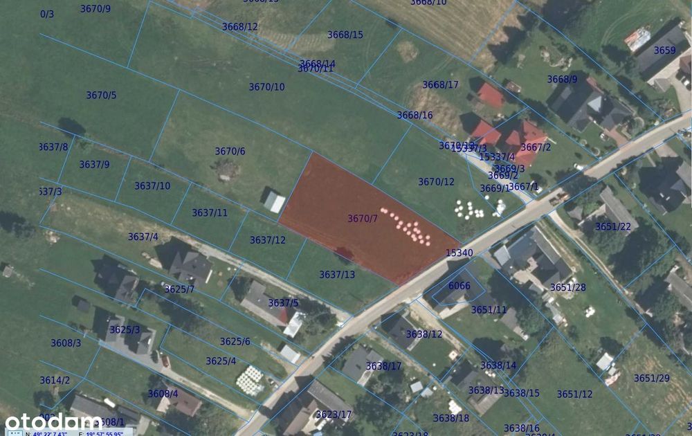 Sierockie - działka z widokiem na Tatry