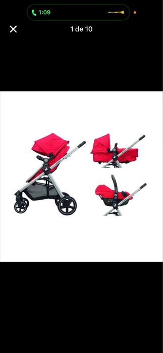 Carrinho trio como novo Bebe Confort
