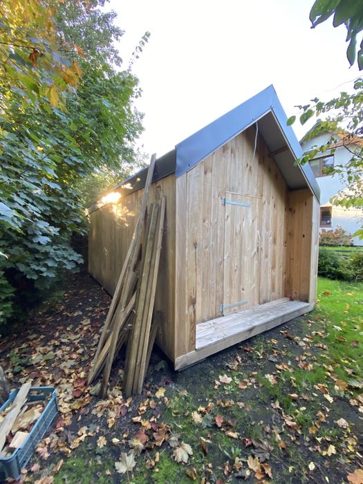 Nowoczesna stodola mini domek ogrodowy 16m2