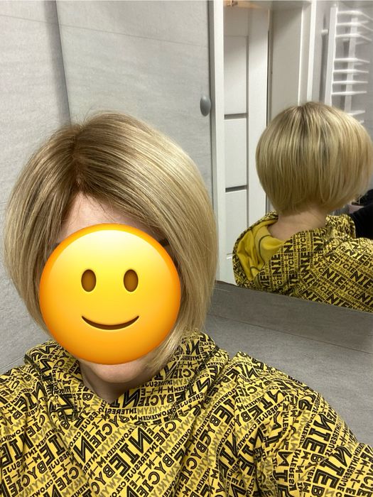 Peruka syntetyczna blond Gisela Mayer