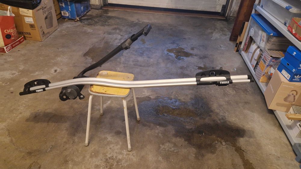 Barras tejadilho, Suportes Bicicleta Thule, Gancho reboque e correntes
