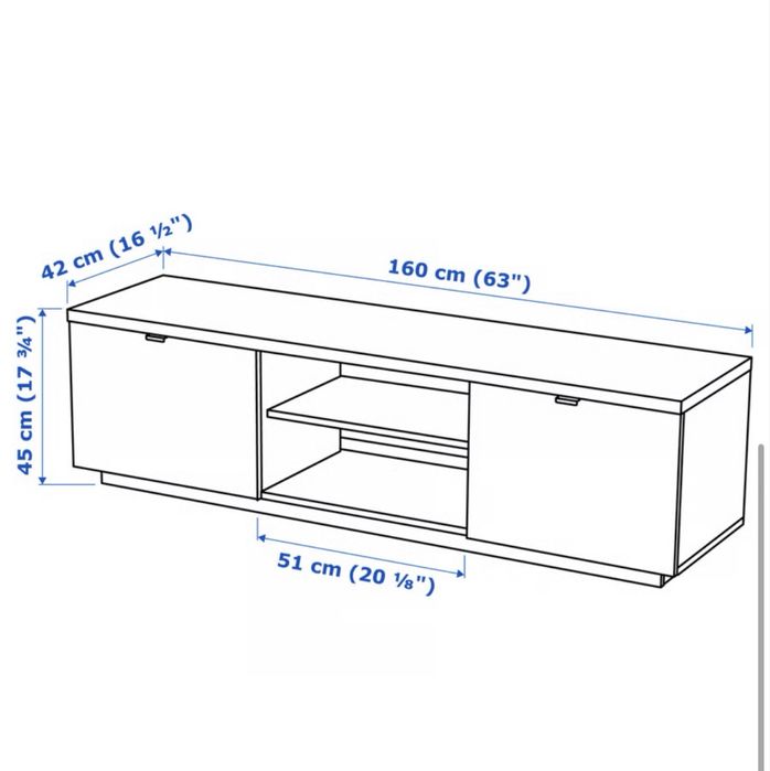 Ikea szafka rtv byas
