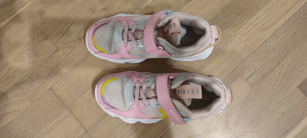 Buty sportowe dziewczęce ABC KIDS w rozmiarze 33 oraz 34