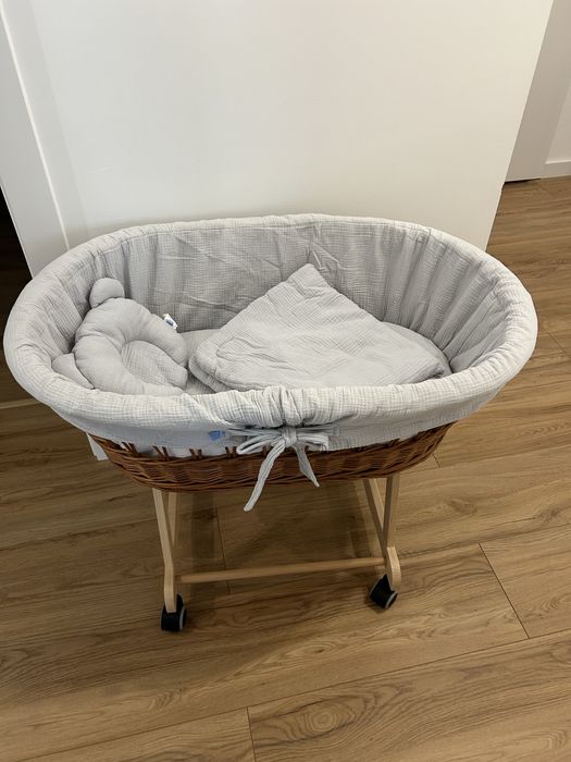 Kosz Mojżesza wiklinowy