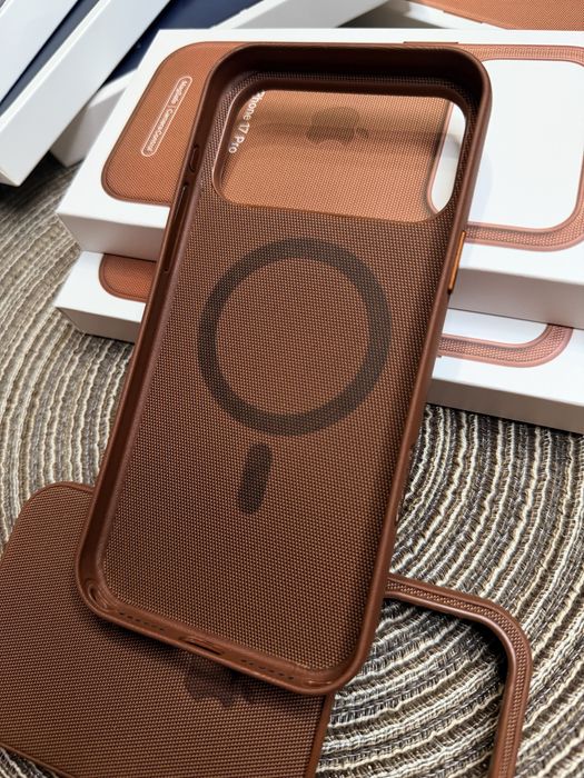 Люксові чохоли Apple iPhone 17 Pro Max TechWoven Case MagSafe чехол