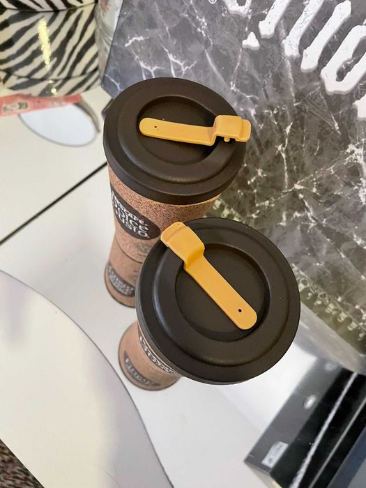 Copos nescafé cortiça