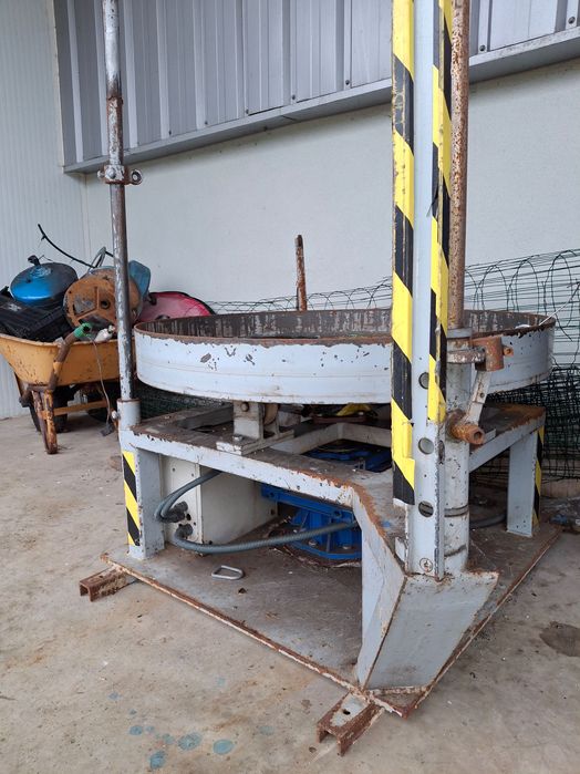 Desenrolador de arame para bobines 1000KG com motor + variador