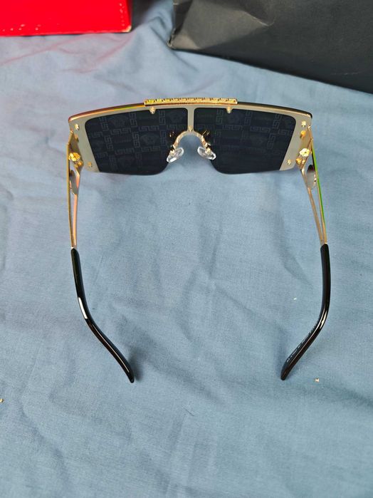Okulary przeciwsłoneczne unisex Versace damskie męskie monogram premium