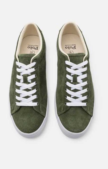 Кеды замшевые женские POLO RALPH LAUREN
LONGWOOD. Размер 38